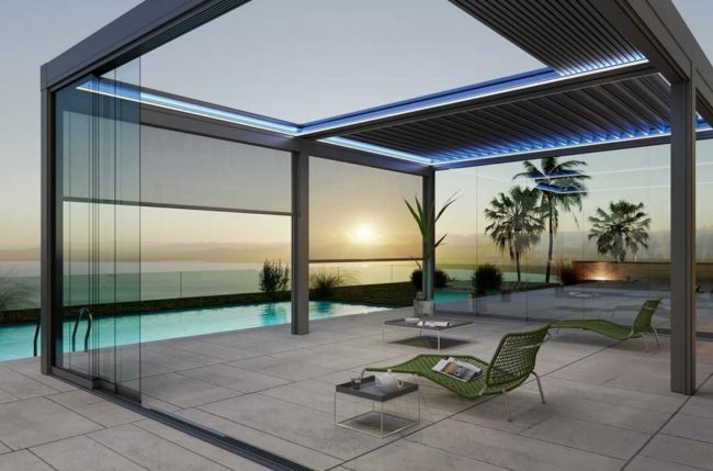 bio klimatik bioklimatik perde